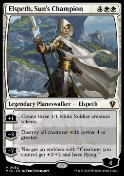 Elspeth, Sun's Champion⁣ - Commander: Murders at Karlov Manor⁣ (Mythic)⁣ [62]