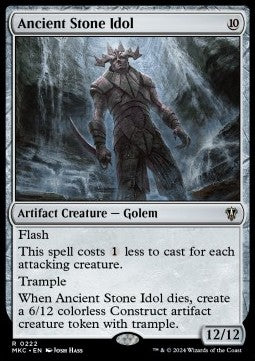 Ancient Stone Idol⁣ - Commander: Murders at Karlov Manor⁣ (Rare)⁣ [222]