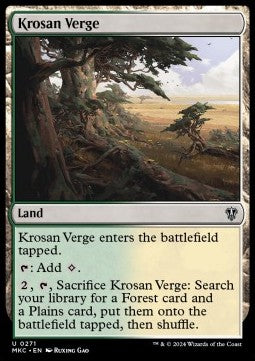Krosan Verge⁣ - Commander: Murders at Karlov Manor⁣ (Uncommon)⁣ [271]