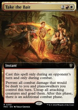 Take the Bait⁣ - Commander: Murders at Karlov Manor: Extras⁣ (Rare)⁣ [353]