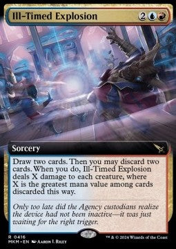 Ill-Timed Explosion⁣ - Murders at Karlov Manor: Extras⁣ (Rare)⁣ [416]