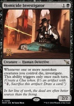 Homicide Investigator (V.1)⁣ - Murders at Karlov Manor: Promos⁣ (Rare)⁣ [86]