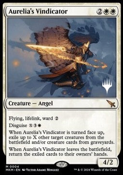 Aurelia's Vindicator (V.2)⁣ - Murders at Karlov Manor: Promos⁣ (Mythic)⁣ [4]