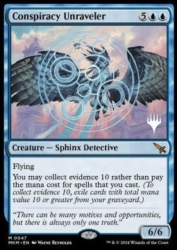 Conspiracy Unraveler (V.2)⁣ - Murders at Karlov Manor: Promos⁣ (Mythic)⁣ [47]