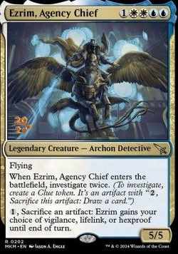 Ezrim, Agency Chief (V.1)⁣ - Murders at Karlov Manor: Promos⁣ (Rare)⁣ [202]