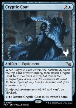 Cryptic Coat (V.2)⁣ - Murders at Karlov Manor: Promos⁣ (Rare)⁣ [50]