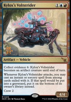 Kylox's Voltstrider (V.1)⁣ - Murders at Karlov Manor: Promos⁣ (Mythic)⁣ [215]