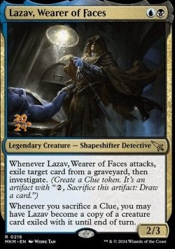 Lazav, Wearer of Faces (V.1)⁣ - Murders at Karlov Manor: Promos⁣ (Rare)⁣ [216]