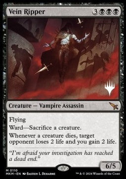 Vein Ripper (V.2)⁣ - Murders at Karlov Manor: Promos⁣ (Mythic)⁣ [110]