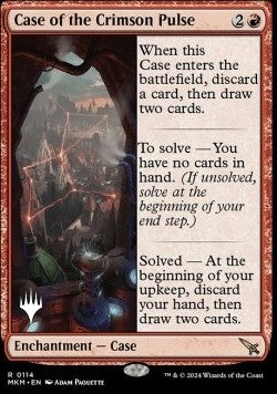 Case of the Crimson Pulse (V.2)⁣ - Murders at Karlov Manor: Promos⁣ (Rare)⁣ [114]