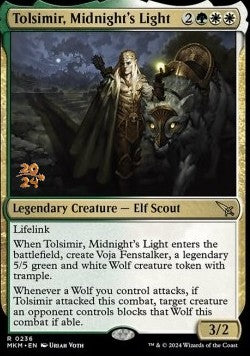 Tolsimir, Midnight's Light (V.1)⁣ - Murders at Karlov Manor: Promos⁣ (Rare)⁣ [236]