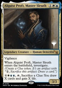 Alquist Proft, Master Sleuth (V.2)⁣ - Murders at Karlov Manor: Promos⁣ (Mythic)⁣ [185]