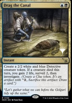 Drag the Canal (V.2)⁣ - Murders at Karlov Manor: Promos⁣ (Rare)⁣ [199]