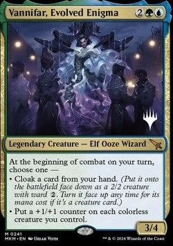 Vannifar, Evolved Enigma (V.2)⁣ - Murders at Karlov Manor: Promos⁣ (Mythic)⁣ [241]