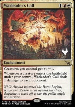 Warleader's Call (V.2) - Murders at Karlov Manor: Promos (Rare) [PMKM-242]