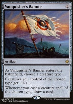 Vanquisher's Banner⁣ - Secret Lair Commander Deck: Raining Cats and Dogs⁣ (Rare)⁣ [251]