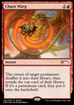 Chaos Warp⁣ - DCI Promos⁣ (Rare)⁣ [2024/1]
