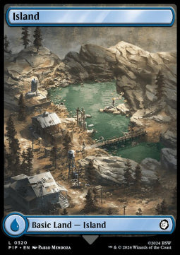 Island (V.2)⁣ - Universes Beyond: Fallout⁣ (Land)⁣ [320]