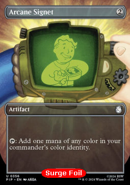 Arcane Signet (V.2)⁣ - Universes Beyond: Fallout: Extras⁣ (Uncommon)⁣ [356]