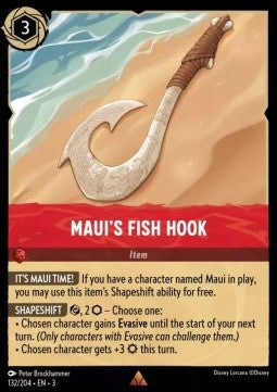Maui's Fish Hook⁣ - Into the Inklands⁣ (Rare)⁣ [132]