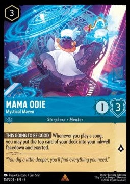 Mama Odie - Mystical Maven⁣ - Into the Inklands⁣ (Rare)⁣ [151]