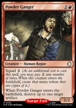 Powder Ganger (V.2)⁣ - Universes Beyond: Fallout: Extras⁣ (Rare)⁣ [593]