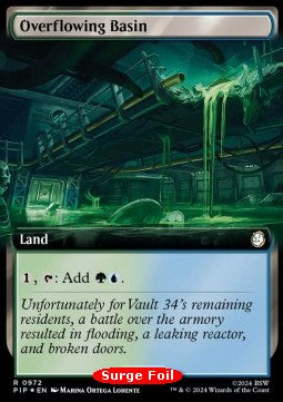 Overflowing Basin (V.3)⁣ - Universes Beyond: Fallout: Extras⁣ (Rare)⁣ [972]