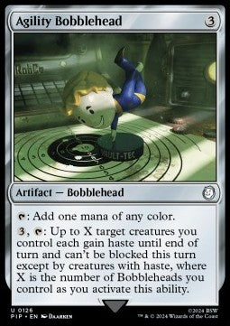 Agility Bobblehead⁣ - Universes Beyond: Fallout⁣ (Uncommon)⁣ [126]