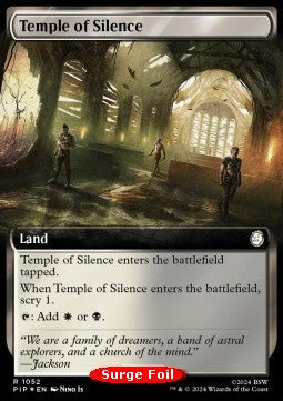 Temple of Silence (V.3)⁣ - Universes Beyond: Fallout: Extras⁣ (Rare)⁣ [1052]
