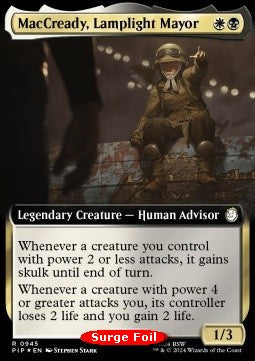 MacCready, Lamplight Mayor (V.3)⁣ - Universes Beyond: Fallout: Extras⁣ (Rare)⁣ [945]