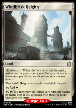 Windbrisk Heights (V.2)⁣ - Universes Beyond: Fallout: Extras⁣ (Rare)⁣ [843]