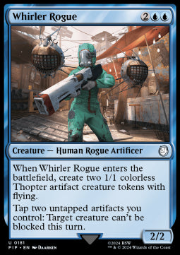 Whirler Rogue⁣ - Universes Beyond: Fallout⁣ (Uncommon)⁣ [181]