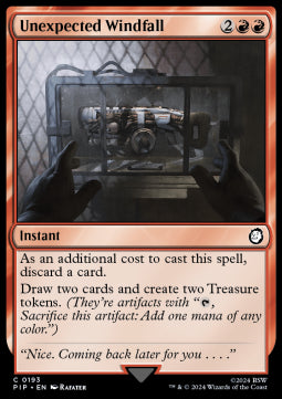 Unexpected Windfall⁣ - Universes Beyond: Fallout⁣ (Common)⁣ [193]