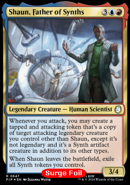 Shaun, Father of Synths (V.2)⁣ - Universes Beyond: Fallout: Extras⁣ (Rare)⁣ [647]