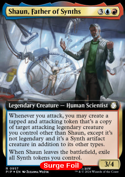 Shaun, Father of Synths (V.3)⁣ - Universes Beyond: Fallout: Extras⁣ (Rare)⁣ [957]