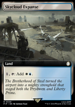Skycloud Expanse (V.1)⁣ - Universes Beyond: Fallout: Extras⁣ (Rare)⁣ [509]