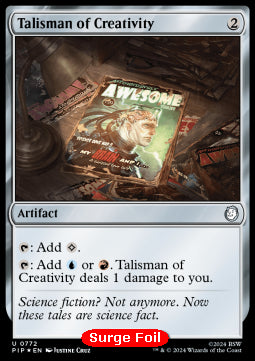Talisman of Creativity⁣ - Universes Beyond: Fallout: Extras⁣ (Uncommon)⁣ [772]