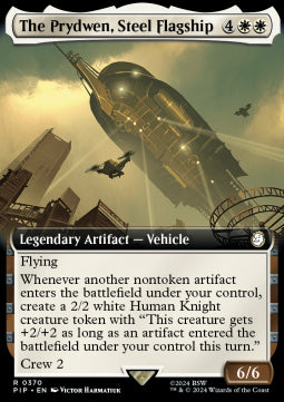 The Prydwen, Steel Flagship (V.1)⁣ - Universes Beyond: Fallout: Extras⁣ (Rare)⁣ [370]