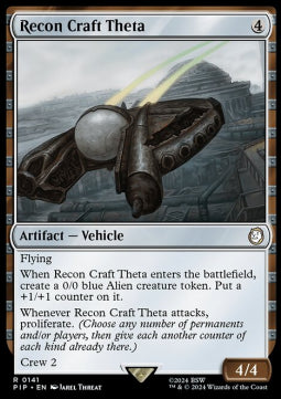 Recon Craft Theta⁣ - Universes Beyond: Fallout⁣ (Rare)⁣ [141]