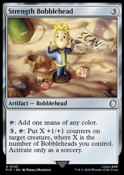Strength Bobblehead⁣ - Universes Beyond: Fallout⁣ (Uncommon)⁣ [143]