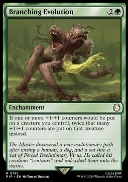 Branching Evolution⁣ - Universes Beyond: Fallout⁣ (Rare)⁣ [195]