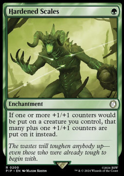 Hardened Scales⁣ - Universes Beyond: Fallout⁣ (Rare)⁣ [200]
