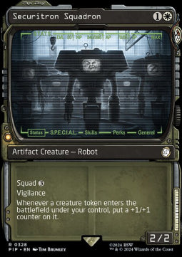 Securitron Squadron (V.1)⁣ - Universes Beyond: Fallout: Extras⁣ (Rare)⁣ [328]