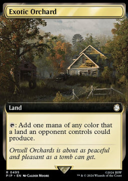 Exotic Orchard (V.1)⁣ - Universes Beyond: Fallout: Extras⁣ (Rare)⁣ [495]