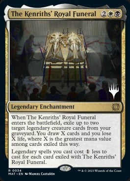 The Kenriths' Royal Funeral⁣ - Murders at Karlov Manor: Promos⁣ (Rare)⁣ [34]