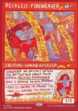 Reckless Fireweaver⁣ - MagicCon Products⁣ (Rare)⁣ [1526]