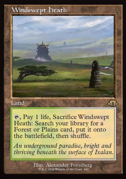 Windswept Heath (V.2)⁣ - Modern Horizons 3: Extras⁣ (Rare)⁣ [440]