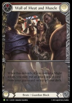 Wall of Meat and Muscle (Extended Art Rainbow Foil)⁣ - LGS Promos⁣ (Promo)⁣ [250]