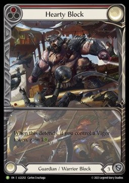 Hearty Block (Extended Art Rainbow Foil)⁣ - LGS Promos⁣ (Promo)⁣ [252]