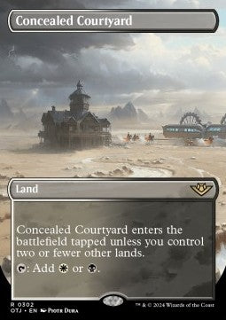 Concealed Courtyard⁣ - Outlaws of Thunder Junction: Extras⁣ (Rare)⁣ [302]